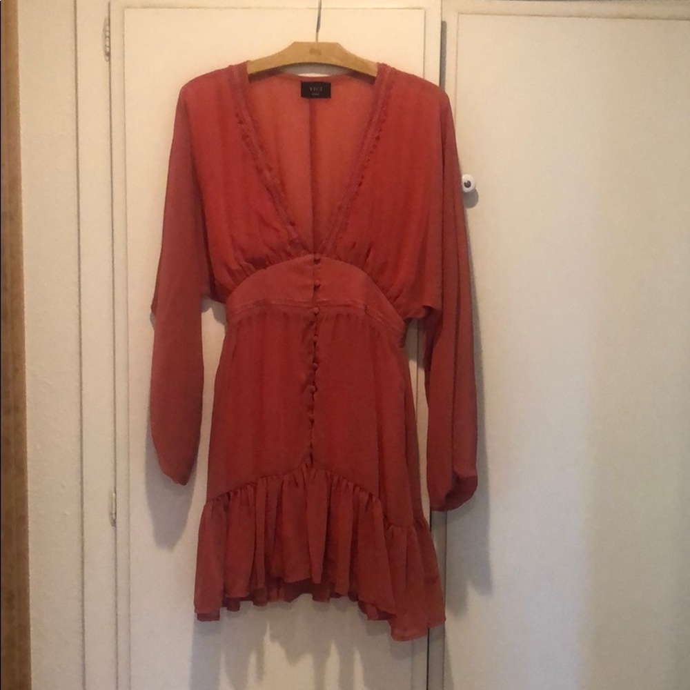 Long Sleeve Mini Dress